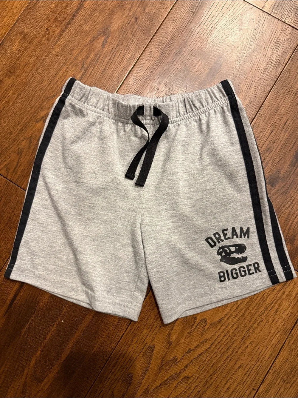 Dream bigger dinosaur shorts